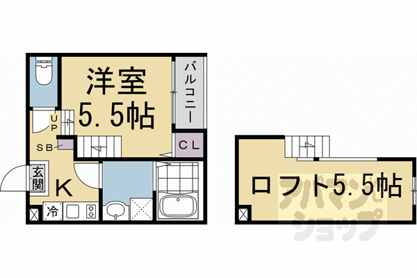 京都府京都市南区久世上久世町 桂川駅 1K アパート 賃貸物件詳細