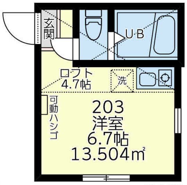 神奈川県横浜市鶴見区岸谷４ 生麦駅 ワンルーム アパート 賃貸物件詳細