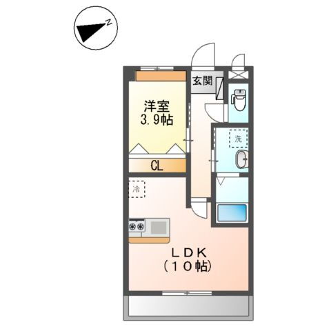 大分県大分市大字三佐 鶴崎駅 1LDK アパート 賃貸物件詳細