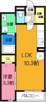 大阪府高槻市竹の内町 高槻市駅 1LDK マンション 賃貸物件詳細