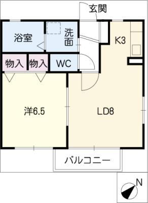 愛知県名古屋市昭和区川名町２ 御器所駅 1LDK アパート 賃貸物件詳細