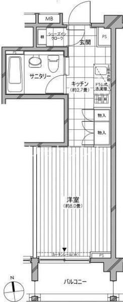 東京都港区麻布十番２ 麻布十番駅 ワンルーム マンション 賃貸物件詳細