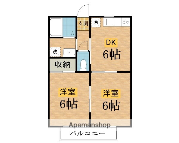東京都八王子市大和田町２ 北八王子駅 2DK アパート 賃貸物件詳細