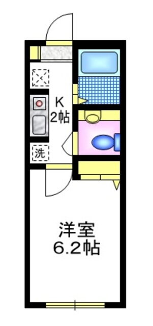 東京都世田谷区下馬６ 学芸大学駅 1K アパート 賃貸物件詳細
