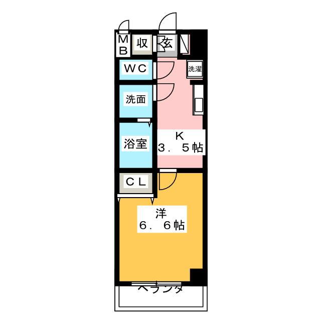 愛知県名古屋市瑞穂区塩入町 堀田駅 1K マンション 賃貸物件詳細
