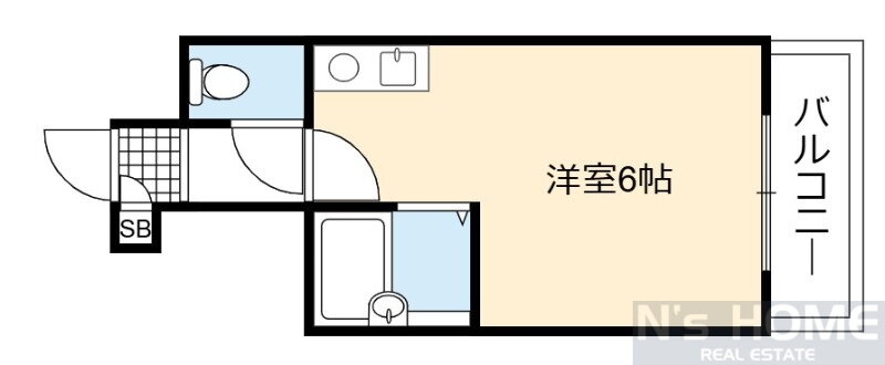 リベラル京橋 5階 ワンルーム 賃貸物件詳細