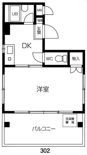 東京都立川市富士見町１ 西立川駅 1DK マンション 賃貸物件詳細