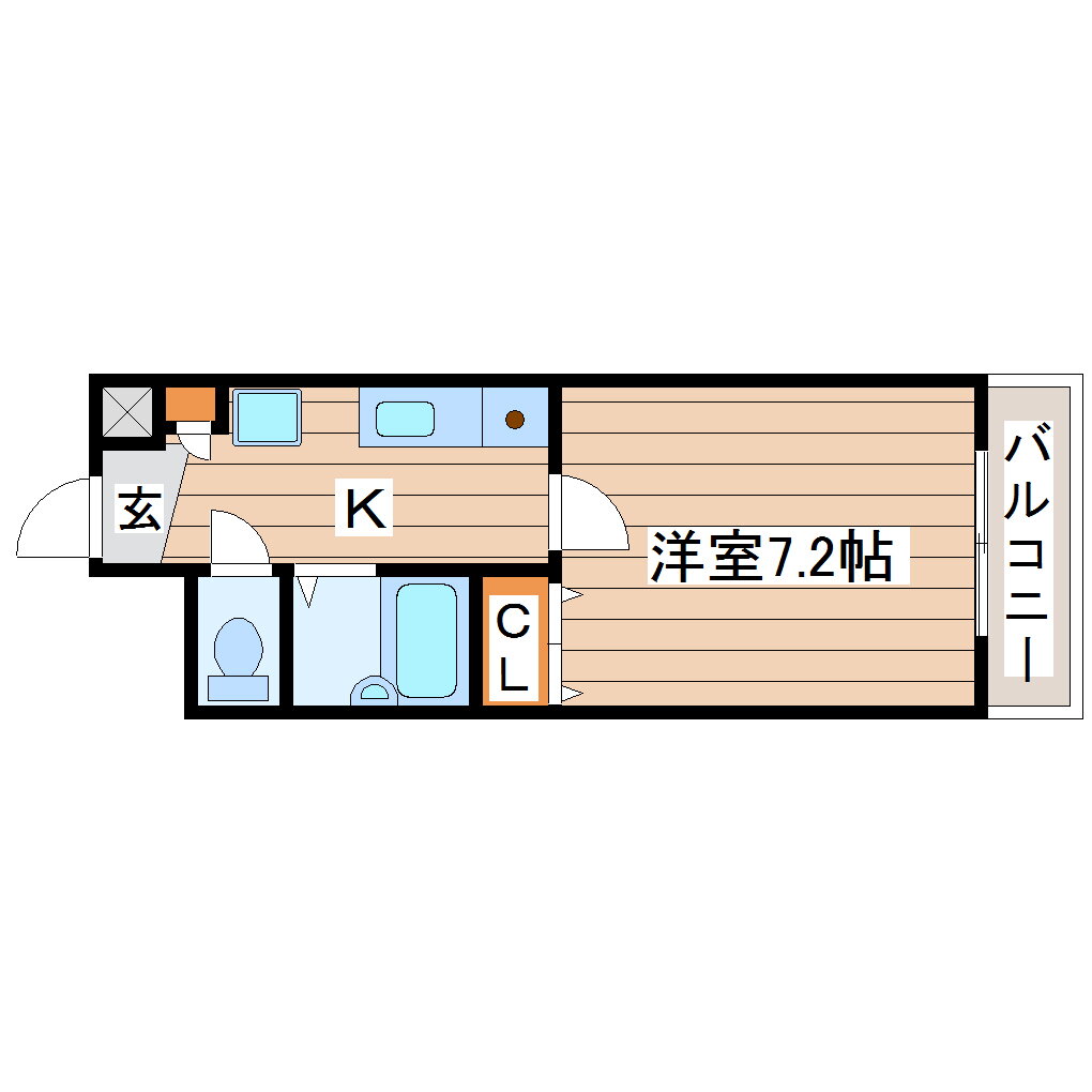 宮城県仙台市青葉区錦町１ 勾当台公園駅 1K マンション 賃貸物件詳細