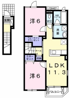 兵庫県三木市大塚２ 恵比須駅 2LDK アパート 賃貸物件詳細
