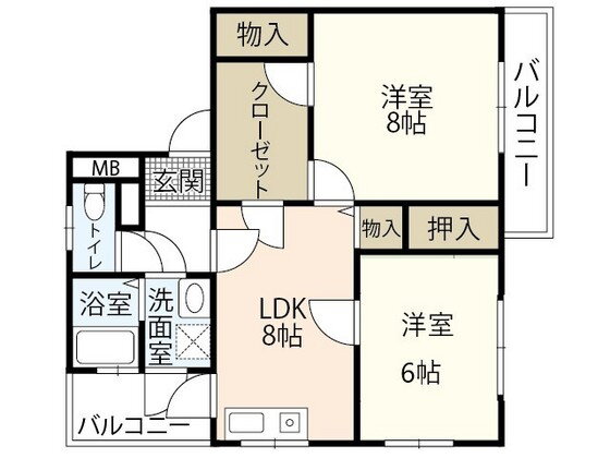 広島県広島市西区草津浜町 草津駅 2LDK マンション 賃貸物件詳細