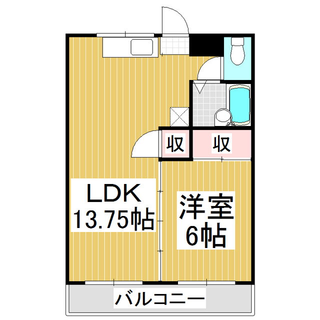 長野県長野市大字川合新田 長野駅 1LDK アパート 賃貸物件詳細