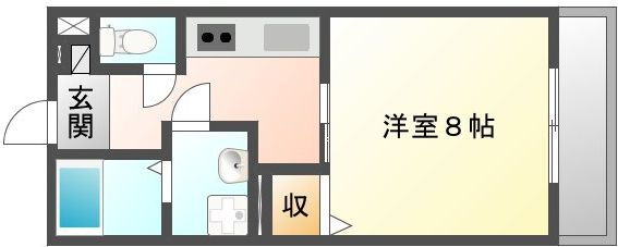 岡山県岡山市南区西市 備前西市駅 1K マンション 賃貸物件詳細