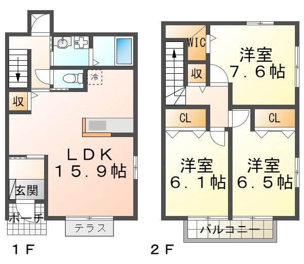 兵庫県神戸市西区南別府２ 伊川谷駅 3LDK アパート 賃貸物件詳細
