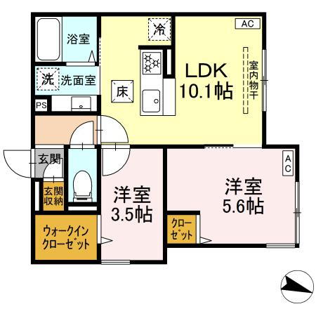 神奈川県横浜市神奈川区西寺尾３ 大口駅 2LDK アパート 賃貸物件詳細