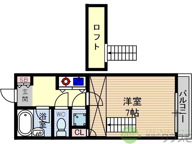 大阪府茨木市蔵垣内３ 千里丘駅 1K マンション 賃貸物件詳細