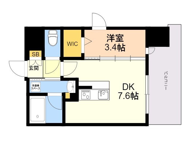 ＬＡＮＤＩＣ　ＢＡＹ　ＦＩＥＬＤ 14階 1DK 賃貸物件詳細