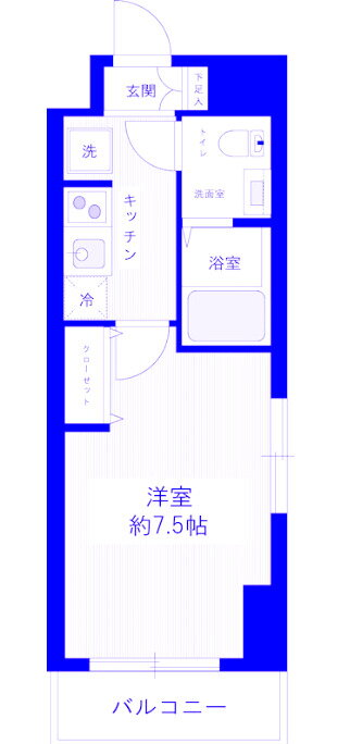 埼玉県さいたま市浦和区常盤２ 浦和駅 1K マンション 賃貸物件詳細