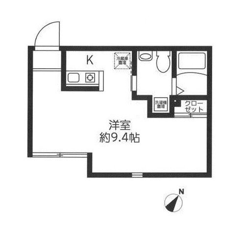 ルクレ代々木 4階 1K 賃貸物件詳細