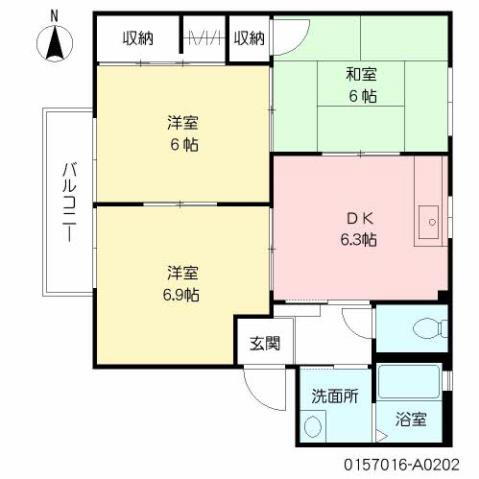 熊本県熊本市中央区出水７ 3DK アパート 賃貸物件詳細