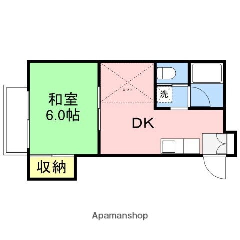 アルカディア東栄町 2階 1DK 賃貸物件詳細