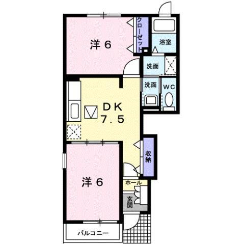 和歌山県紀の川市粉河 粉河駅 2DK アパート 賃貸物件詳細