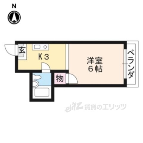 京都府京都市下京区高辻猪熊町 大宮駅 1K マンション 賃貸物件詳細