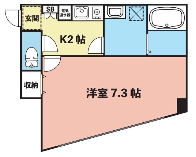 第５ＭＹビル 4階 1K 賃貸物件詳細
