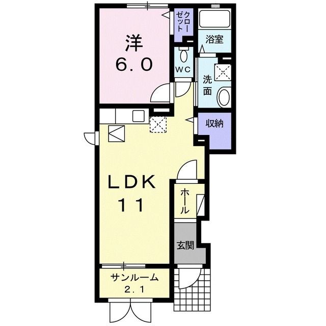 新潟県長岡市猫興野 見附駅 1LDK アパート 賃貸物件詳細