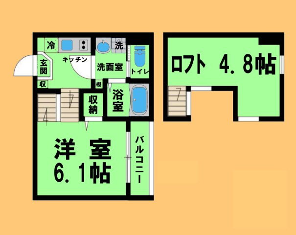 愛知県名古屋市北区柳原４ 名城公園駅 1K アパート 賃貸物件詳細