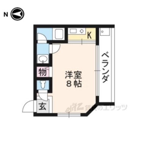 京都府京都市南区吉祥院這登東町 西大路駅 1K アパート 賃貸物件詳細