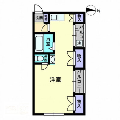 香川県高松市宮脇町２ 栗林公園北口駅 1K マンション 賃貸物件詳細