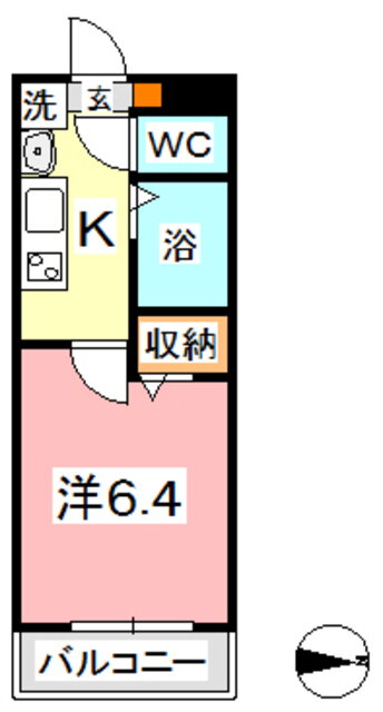 岡山県倉敷市日ノ出町２ 倉敷駅 1K アパート 賃貸物件詳細