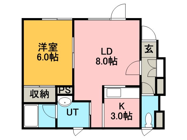 北海道札幌市手稲区前田七条１４ 1LDK アパート 賃貸物件詳細