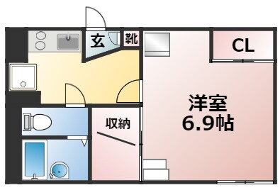 京都府京都市下京区瀬戸屋町 大宮駅 1K アパート 賃貸物件詳細