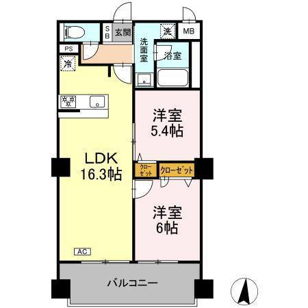 神奈川県川崎市幸区小倉３ 新川崎駅 2LDK マンション 賃貸物件詳細