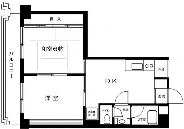 東京都中野区東中野５ 落合駅 2DK マンション 賃貸物件詳細