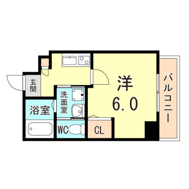 兵庫県尼崎市昭和通１ 大物駅 1K マンション 賃貸物件詳細