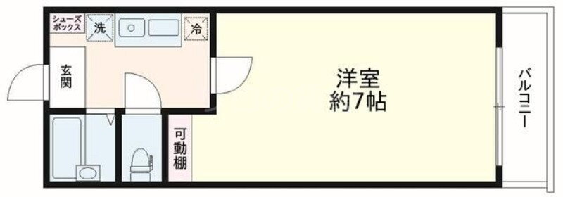 東京都大田区山王１ 大森駅 1K マンション 賃貸物件詳細