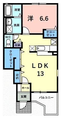 宮城県仙台市宮城野区岩切字観音前 岩切駅 1LDK アパート 賃貸物件詳細
