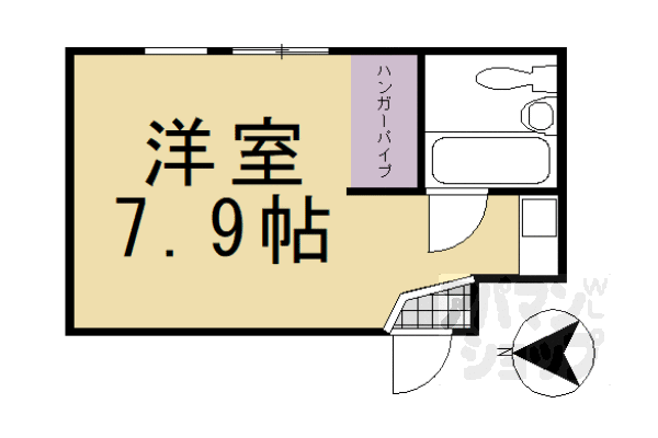 京都府京都市北区紫野下築山町 北大路駅 1K マンション 賃貸物件詳細