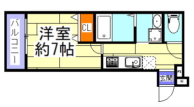 フジパレス平野郷Ｖ番館 2階 1K 賃貸物件詳細