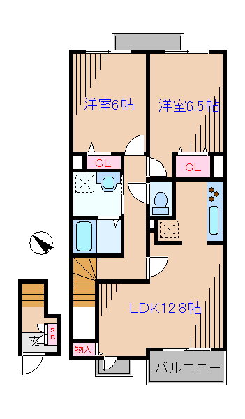 神奈川県横浜市都筑区東山田１ 北山田駅 2LDK アパート 賃貸物件詳細