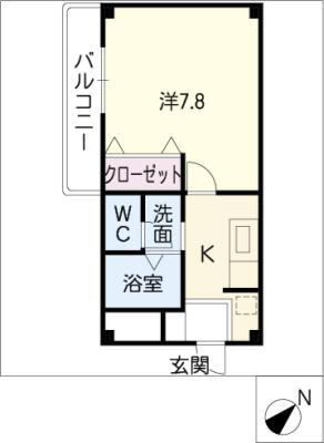 愛知県春日井市弥生町２ 春日井駅 1K マンション 賃貸物件詳細