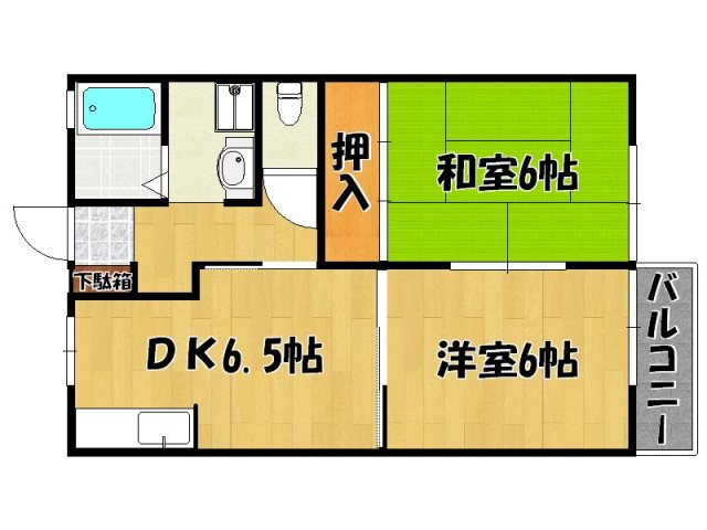 兵庫県神戸市西区南別府２ 明石駅 2DK アパート 賃貸物件詳細