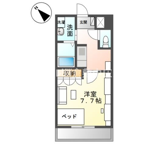 岡山県倉敷市東富井 西富井駅 1K アパート 賃貸物件詳細