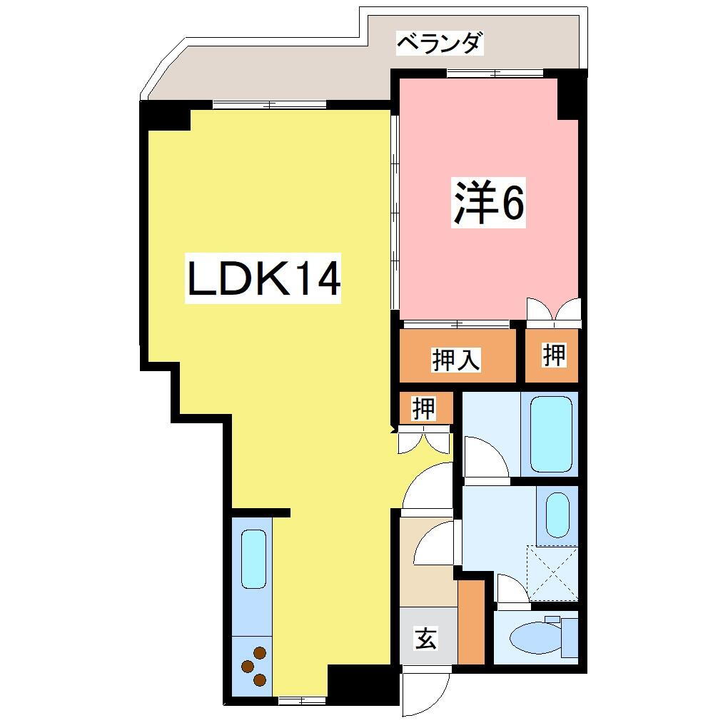 ＵＲＢＡＮ　ＣＯＮＣＩＥＲＩＡ城東 4階 1LDK 賃貸物件詳細