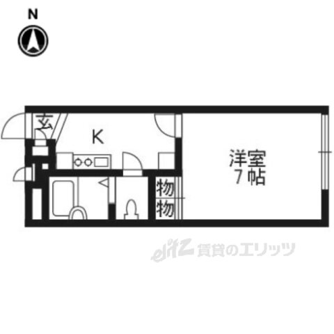 京都府京都市南区久世上久世町 桂川駅 1K アパート 賃貸物件詳細