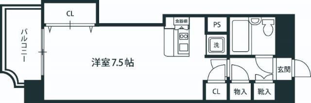 ワコー第３マンション 3階 ワンルーム 賃貸物件詳細