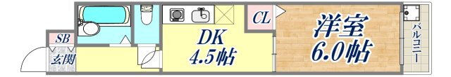 兵庫県神戸市兵庫区五宮町 大倉山駅 1DK マンション 賃貸物件詳細