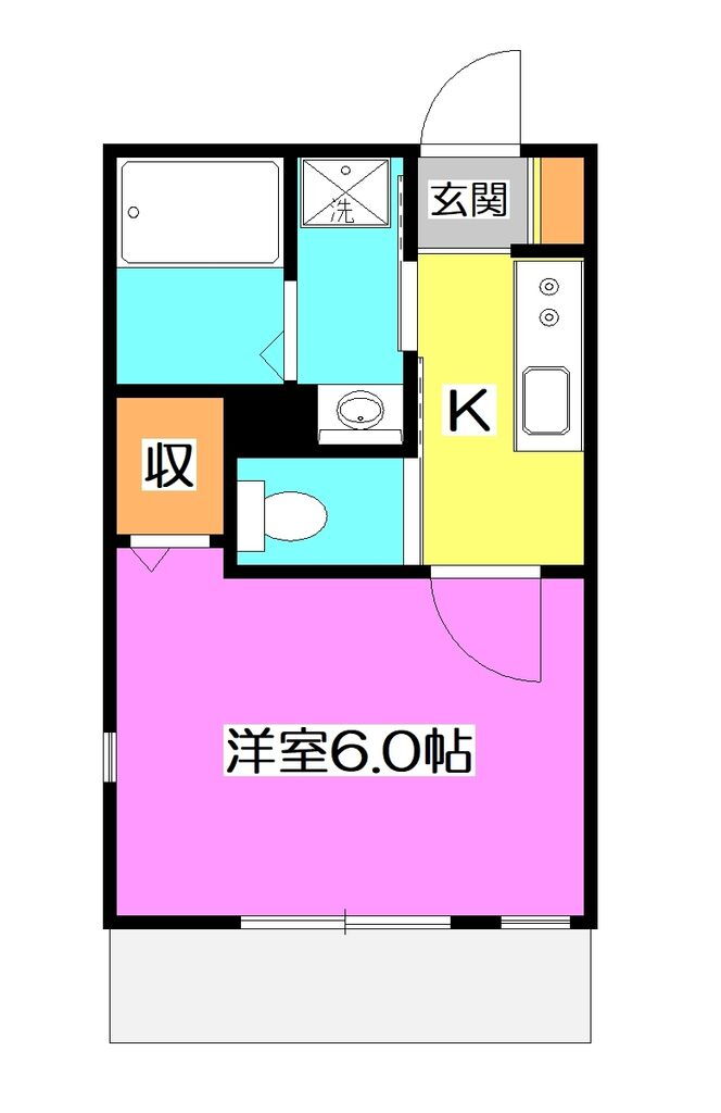 埼玉県所沢市東所沢和田１ 東所沢駅 1K アパート 賃貸物件詳細